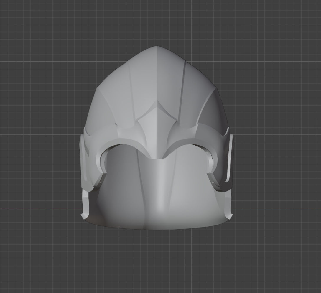 3D Armor Concept Design for LARP Armor 4