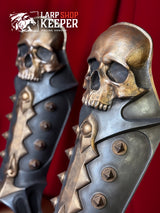 Chaos Warrior Greaves for LARP 1 made from PU (polyurethane resin)