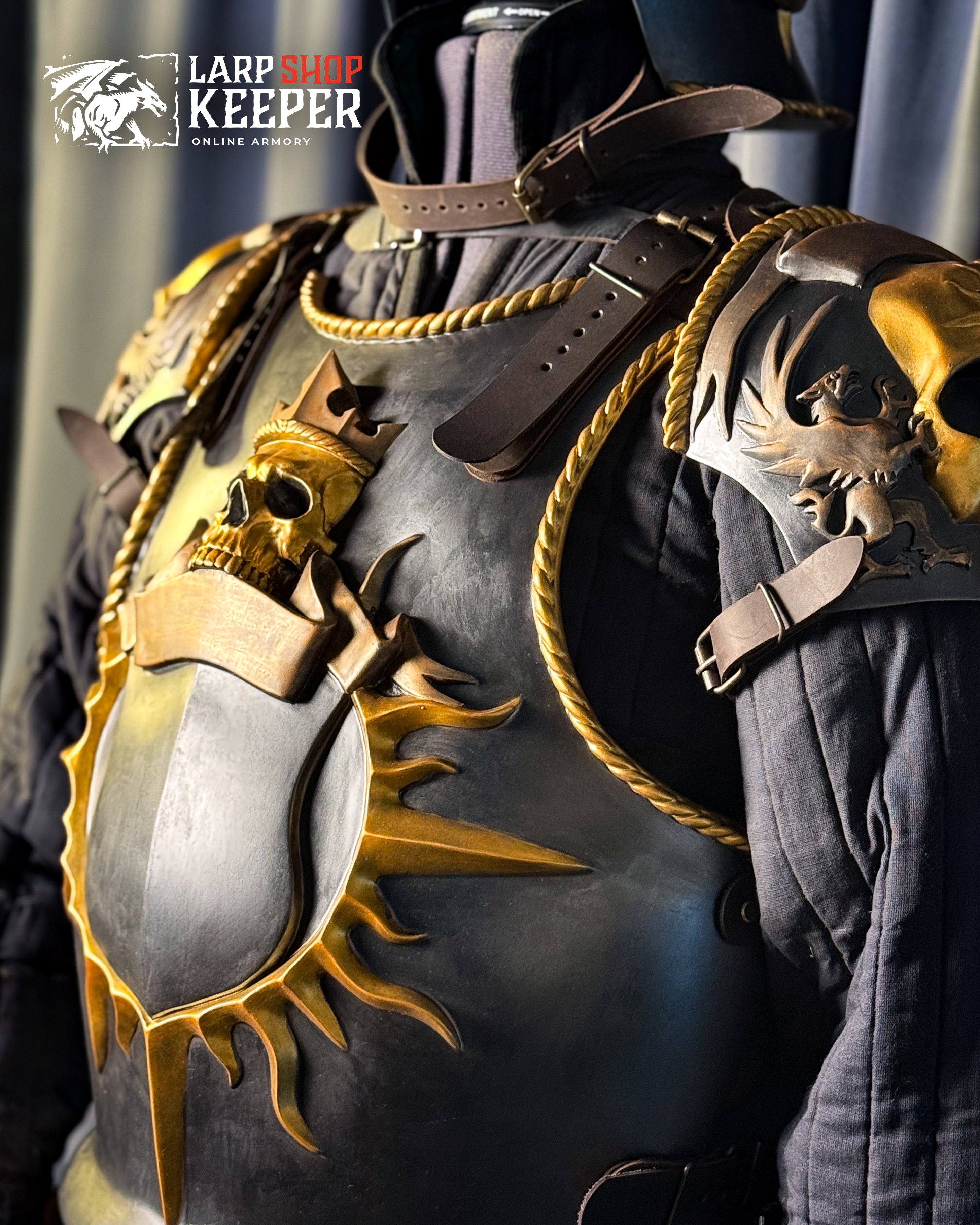 Empire Armor Breastplate (Cuirass) for LARP 1 made from PU (polyurethane resin)