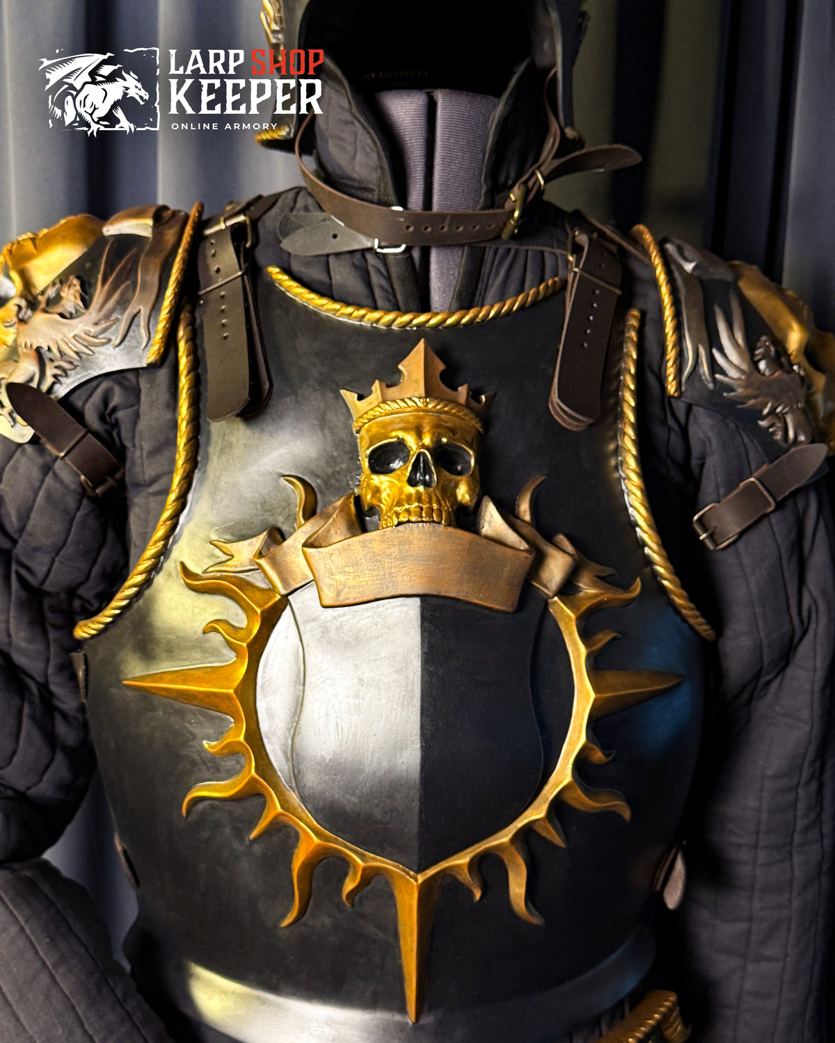 Empire Armor Breastplate (Cuirass) for LARP 3 made from PU (polyurethane resin)