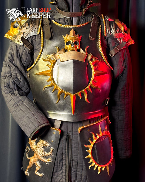Empire Armor Breastplate (Cuirass) for LARP 4 made from PU (polyurethane resin)