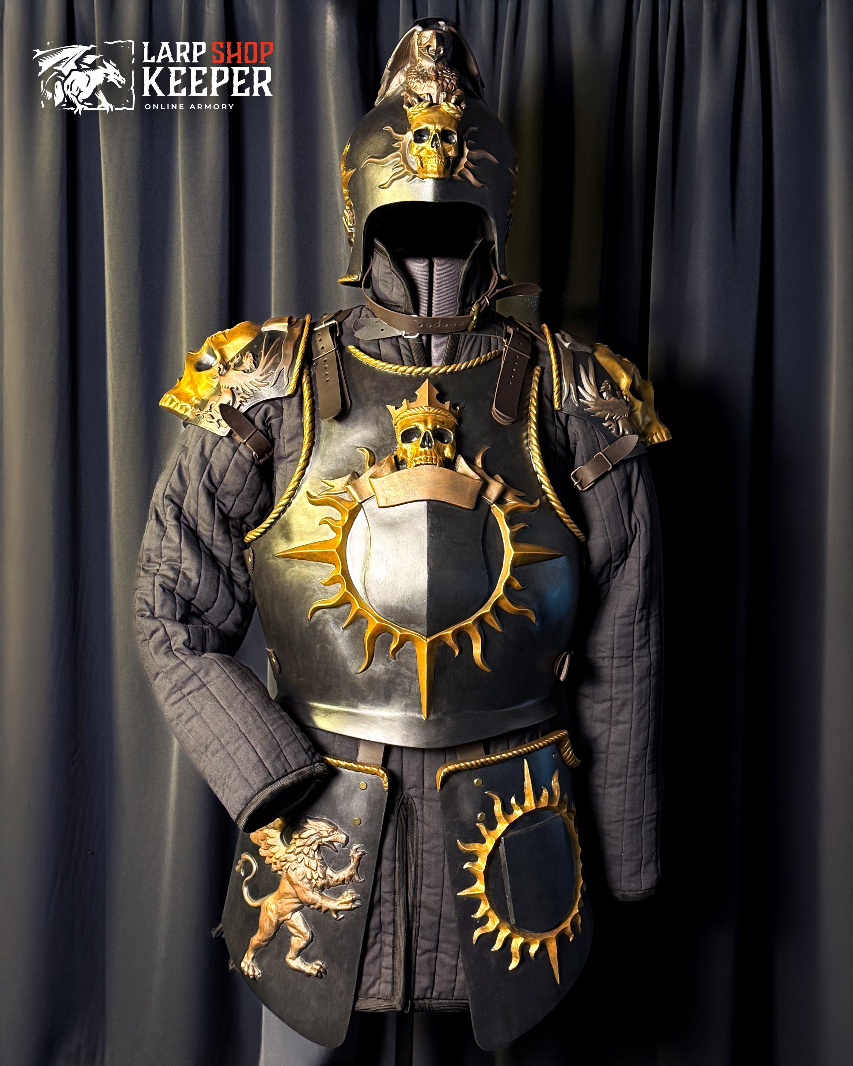 Empire Armor Full Set for LARP 1 made from PU (polyurethane resin)