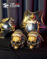 Empire Armor Pauldrons (Shoulders) for LARP 3 made from PU (polyurethane resin)