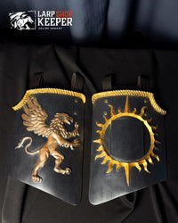 Empire Armor Tassets (Hip Armor) for LARP 2 made from PU (polyurethane resin)