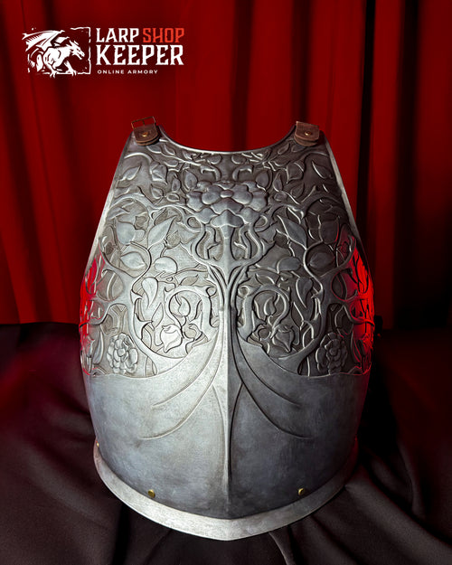 Flower Knight Cuirass (Breastplate) for LARP 1 made from PU (polyurethane resin)