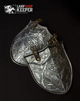 Flower Knight Tassets (Hip Armor) for LARP 1 made from PU (polyurethane resin)