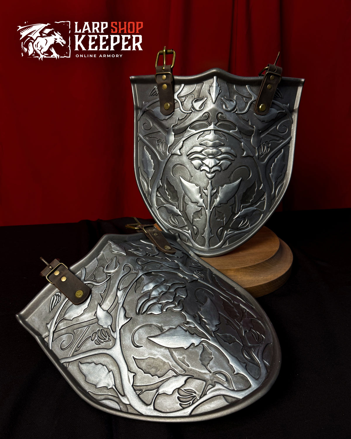 Flower Knight Tassets (Hip Armor) for LARP 4 made from PU (polyurethane resin)