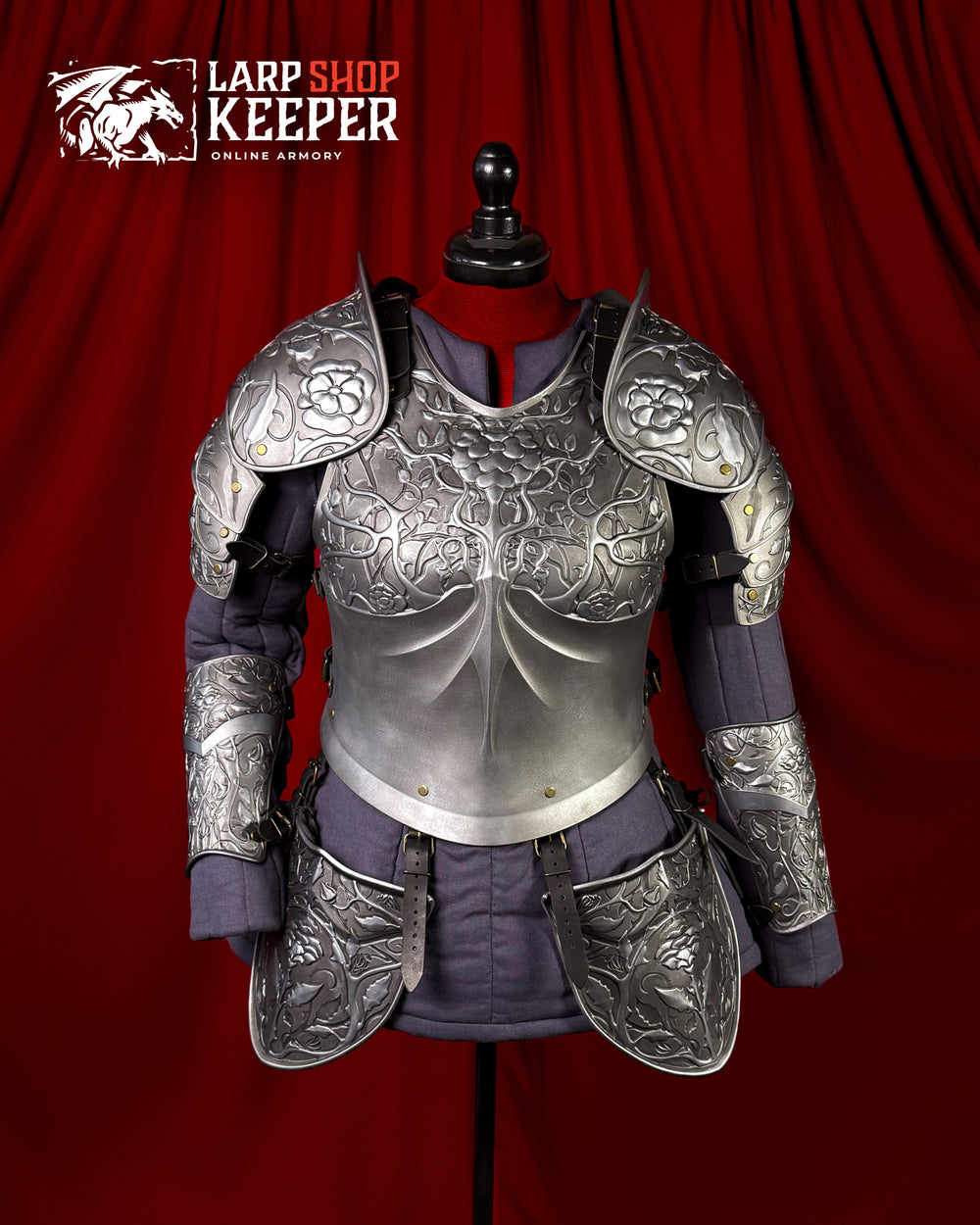 Flower Maiden (Female) Armor Set for LARP 1 made from PU (polyurethane resin)