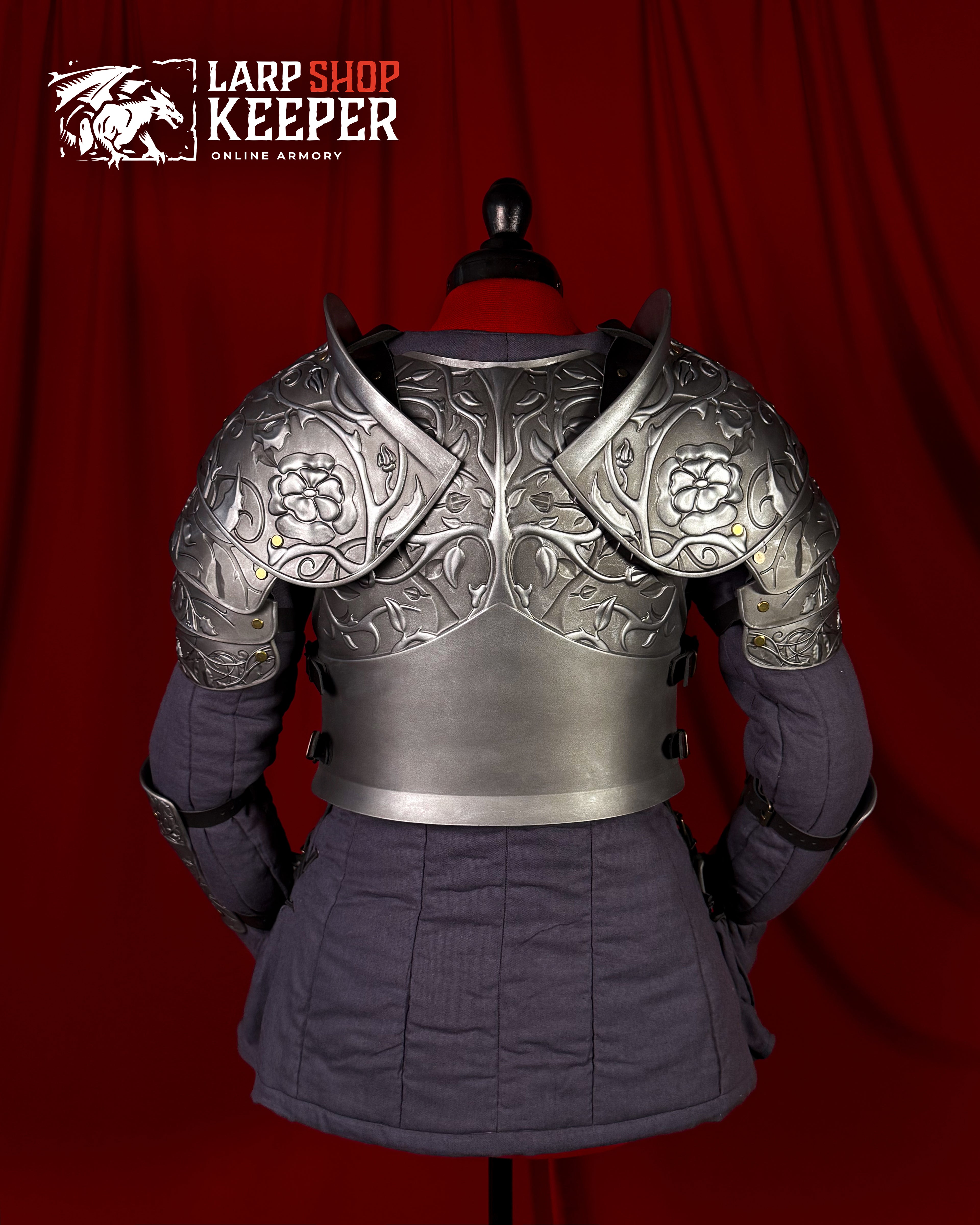 Flower Maiden (Female) Armor Set for LARP 8 made from PU (polyurethane resin)
