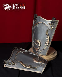 Ironvine Tassets (Hip Armor) for LARP 1 made from PU (polyurethane resin)