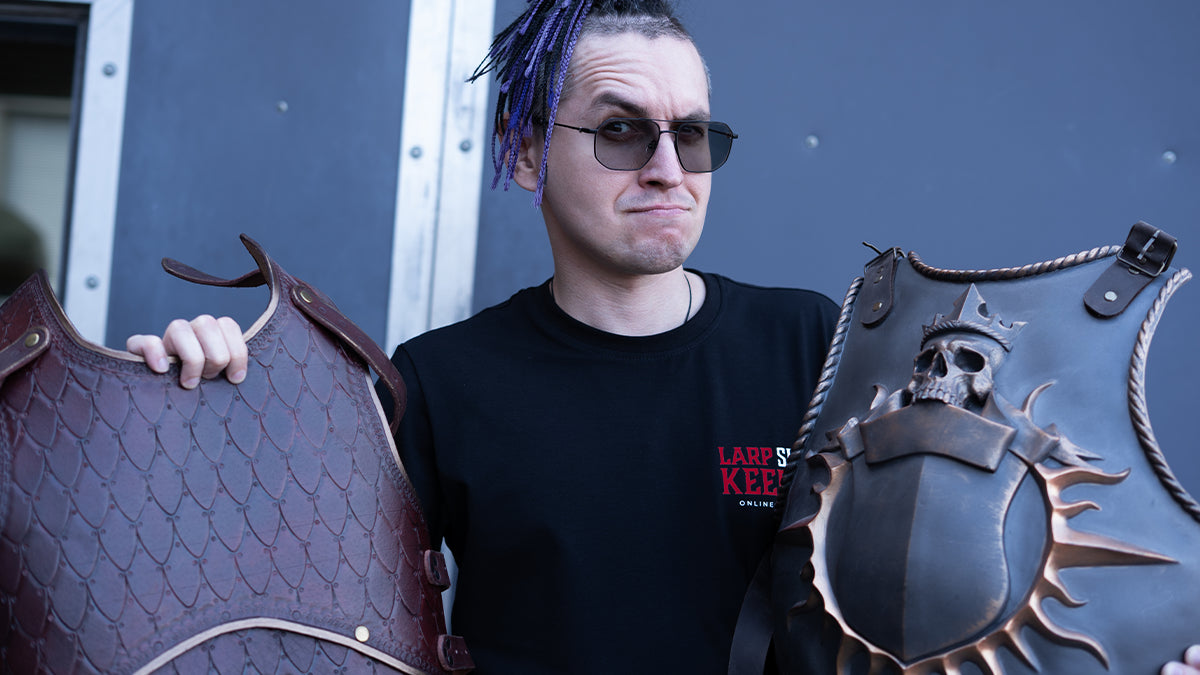 Polyurethane vs Steel and Leather LARP Armor