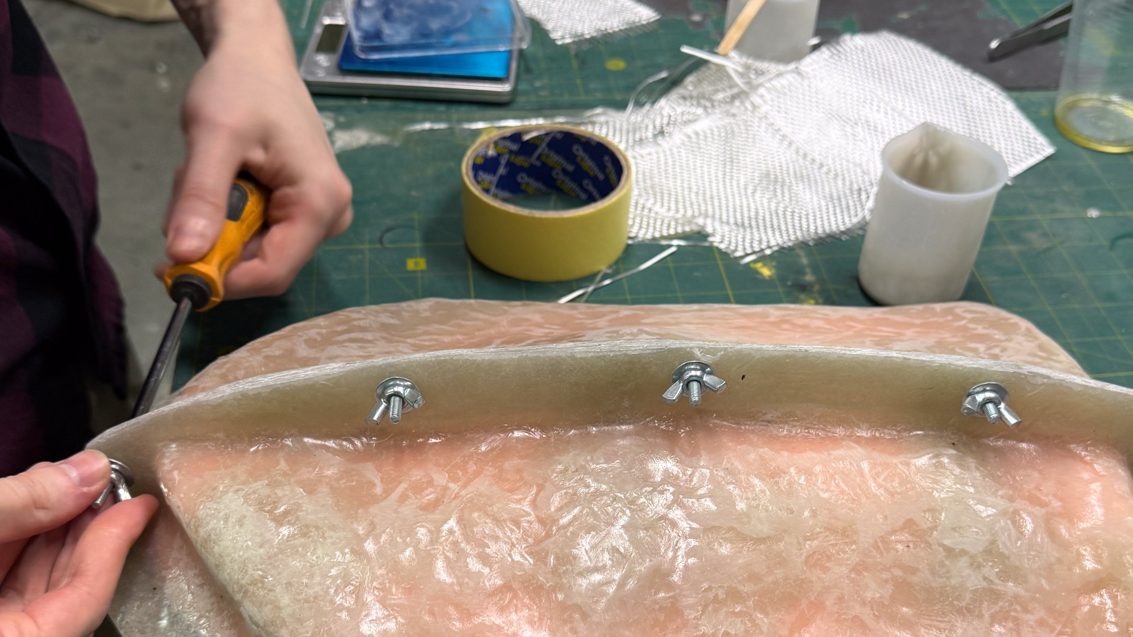 How It's Made - Preparing the mold for the cast
