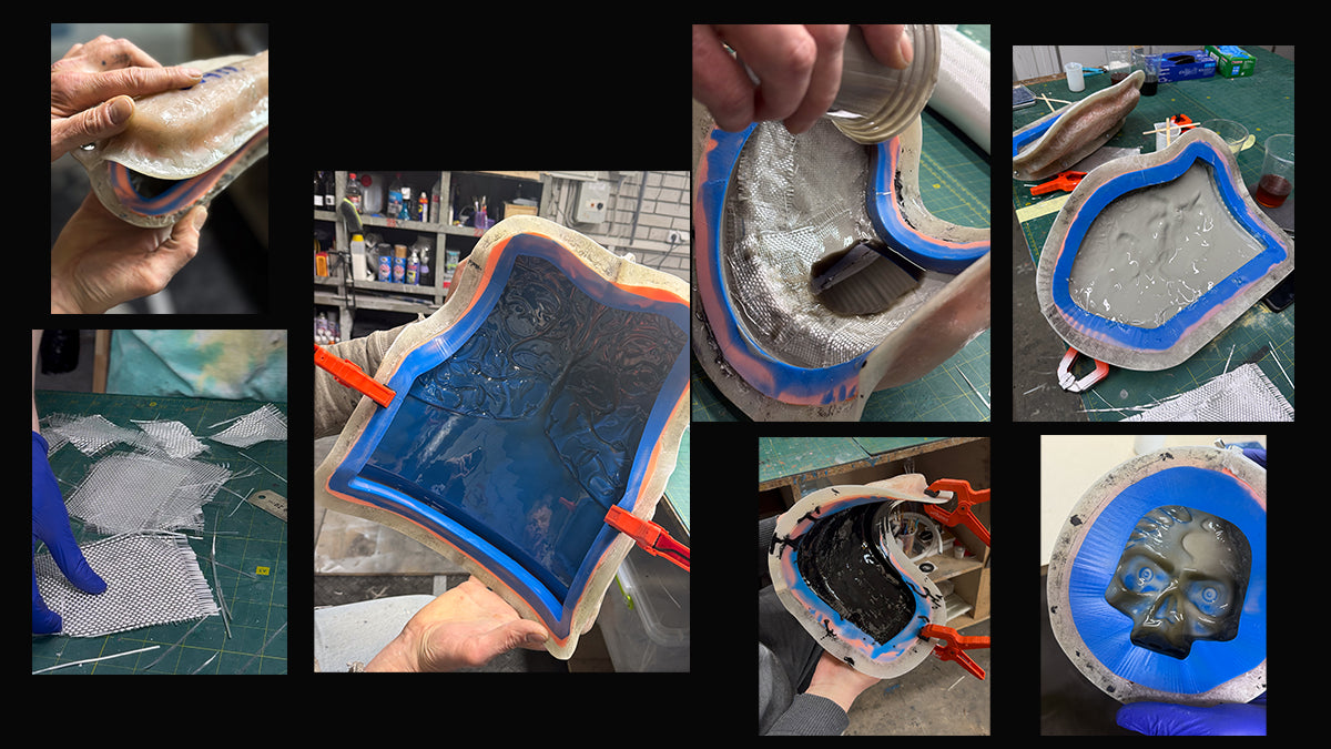 How It's Made - Casting PU resin into the mold