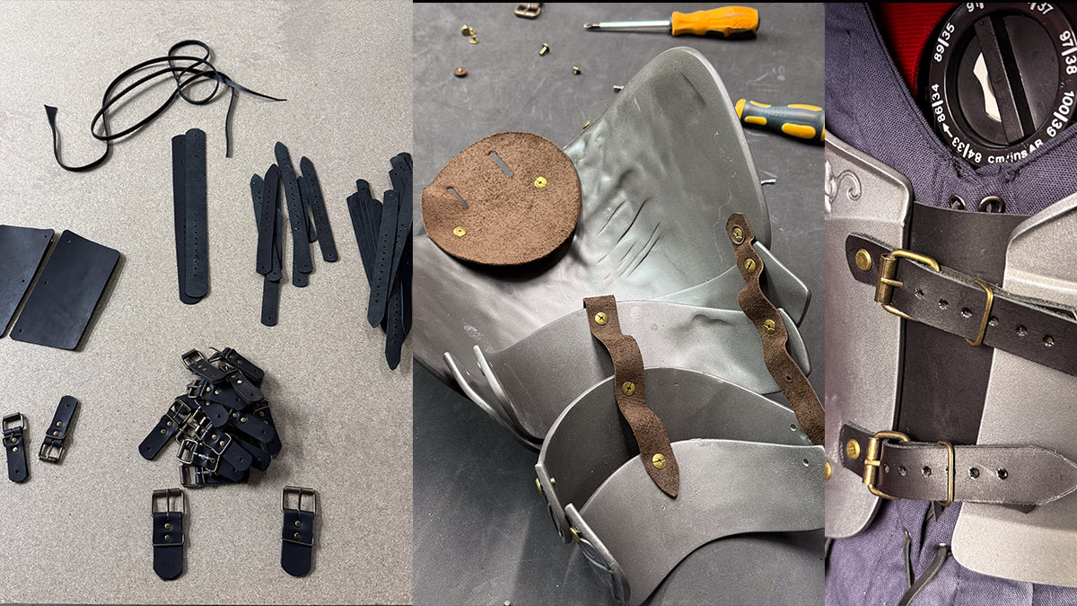 How It's Made - Adding leather straps